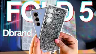 UNBOXING Dbrand Skin For My New Samsung Galaxy Z Fold 5