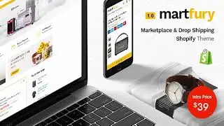 Martfury - eCommerce Marketplace Shopify Theme | Themeforest Website Templates and Themes