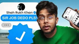 I BOUGHT Instagram Verification to DM Shah Rukh Khan!