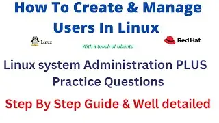 How To Create & Manage Users In Linux - RHEL 9 & Ubuntu | RHCSA 9 | EX200.V9 Lesson 1