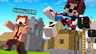 BOBBY1545'İ DEV BORALO'YA DÖNÜŞÜP TROLLEDİM 😂 - Minecraft