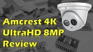 Amcrest 4K Turret IP Camera Review | 8MP RTSP ONVIF | Setup and Integration