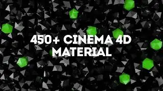 Free Cinema 4D Material Pack ( 450+ Materials ) || Free Download