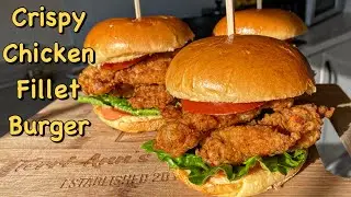 Crispy Chicken fillet burger, this recipe is the best in the world❗️