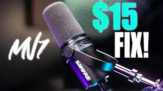 FIX the SHURE MV7 for $15!!!