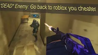 Roblox Player Destroys Global Elites On CS:GO