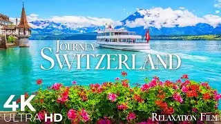 Switzerland 4K - Nature Relaxation Film with Peaceful Relaxing Music - Video 4K Ultra HD