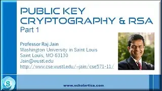 Public Key Cryptography & RSA: Part 1