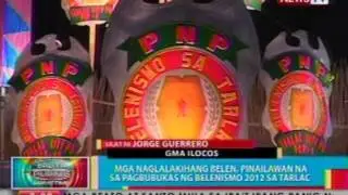 BP: Mga naglalakihang Belen, pinailawan na sa pagbubukas ng Belenismo 2012 sa Tarlac