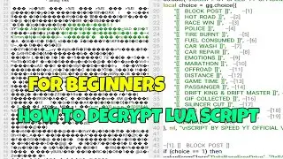 How To Decrypt Lua Script (Decrypt All Script ) | Paid Dec Tool | 2023 Method