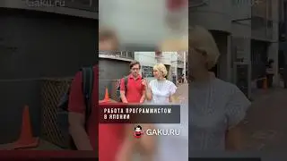 Работа ПРОГРАММИСТОМ В ЯПОНИИ