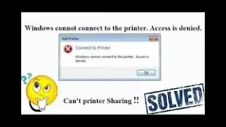 How to Fix Windows Cannot Connect to Printer - Error 0x0000011b | Windows cannot connect the printer