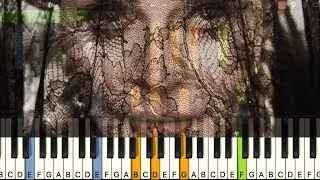 Madonna - Dark Ballet on the piano  HOW TO PLAY