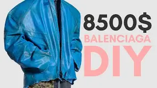 We Recreated this 8500$ Balenciaga Biker Jacket | Behind the Threads | Episode 3