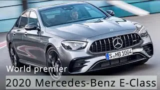 2020 Mercedes-Benz E-Class, world premier