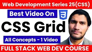 Mastering CSS GRID In One Video | Web Development Mastery Course In Hindi By Mbs Coding # 25