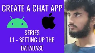 Create cross platform chat app - Ep 1 Setting up the Database and Users Model [TUTORIAL SERIES]