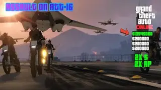 GTA Online Best Game Mode ever (Assault on ATT-16)