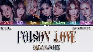 DREAMCATCHER - POISON LOVE [ПЕРЕВОД/КИРИЛЛИЗАЦИЯ/COLOR CODED LYRICS]