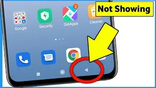 Back Button Not Showing In Redmi | Back Button Not Showing In Mi Phone