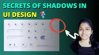 Learn shadow ratio for UI designs in Figma | Neumorphism | Soft Shadows