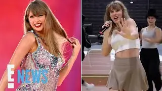 Taylor Swift DEBUTS Eras Tour Backstage Footage in I Can Do It With a Broken Heart Music Video| E!