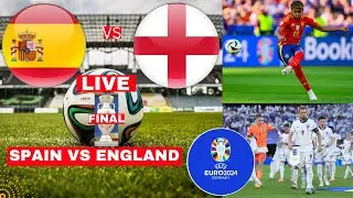 Spain vs England Live Stream Euro 2024 Final Football Match Score Commentary Highlights Three Lions