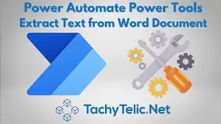 Power Tools - How to Extract Text from a Microsoft Word Document