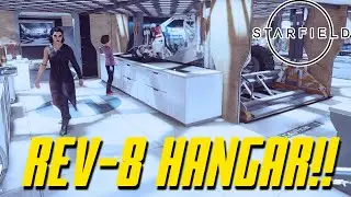 Ground Vehicle Ship Habs are Here! - Starfield Mod Showcase: Rev-8 Hangar