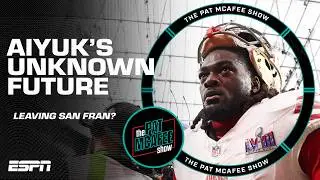 Brandon Aiyuks unknown future with the San Francisco 49ers 🔮 | The Pat McAfee Show