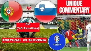 Portugal vs Slovenia 0-0 (3-0 Penalties) Live Euro 2024 Football Match Score Commentary Highlights