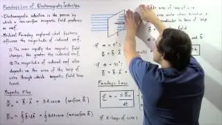 Magnetic Flux and Faraday's Law of Electromagnetic Induction