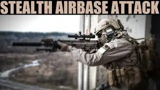 Stealthy Early Morning Assault On Hostile Airfield | Arma 3