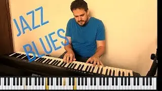 Jazz Blues Piano Solo - Blues in C