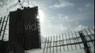 The Rotating Antenna Of The Radar On The - Stock Footage | VideoHive 13079675