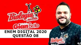 EDIÇÃO DE GENOMAS NA PROVA ENEM DIGITAL  2020 - QUESTÃO 08