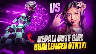 @kellyyygaming Gave Hardest Challenge to TGR GTK111🥵 | Free Fire