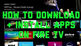 Firestick: How to Download/Install Apps