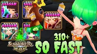 310+ Charlotte Comp with Heavy Dmg in G2 RTA! - Summoners War