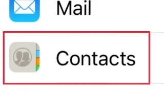 How To Manage Contact Settings in Apple iPhone 5,6 and 7,8