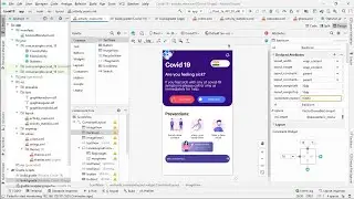 Android studio covid19 project from Scratch