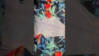 Opening Package From Amazon | Hawaiian Button Down Shirts for Men Beach Vacation Short Sleeve