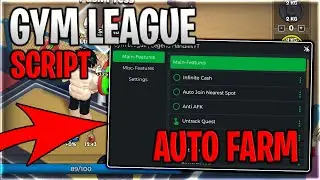 [UPD 3] Gym League Script Hack Max Stats Infinite Cash & Auto Farm - Roblox 2024