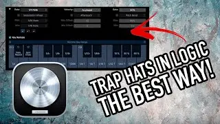 Logic Pro - Trap Hi Hats with NOTE REPEAT