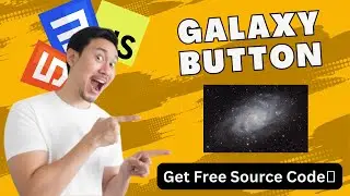 Galaxy Button 🌌 || HTML CSS JavaScript🔥 || developer Pani