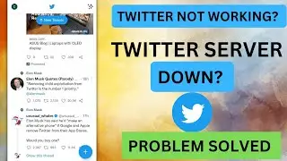 Twitter Server Down Problem Solved || Twitter Not Working Problem Solved || 100% Working