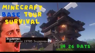 BASE TOUR | MINECRAFT | SURVIVAL GAMEMODE