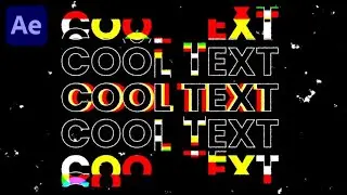 Dynamic Text Animation In After Effects - After Effects Tutorial - Dynamic Text Animation Tutorial.