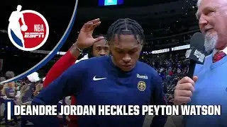 Peyton Watson receives ovation in career-high night, first Nuggets walk-off interview 🔥