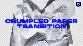 Crumpled Paper Transitions VOL.2